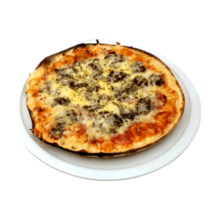 Pizza de Morcilla